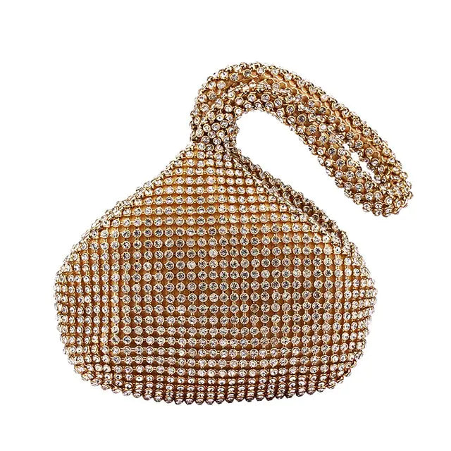Luxury Designer Women's Rhinestone Crossbody Handbags