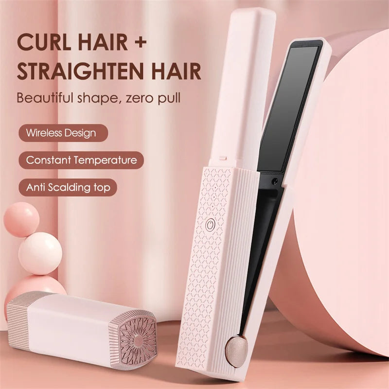 LUXE GIRL Cordless USB MINI Hair Straightener